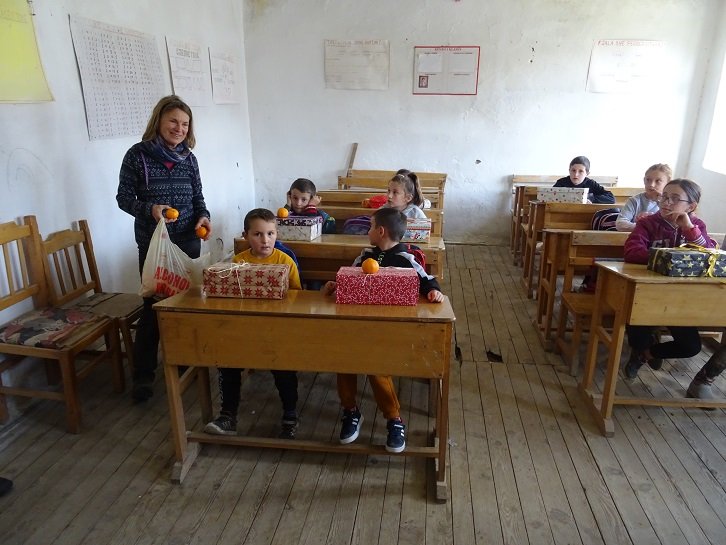 Klassenraum in Snosem.